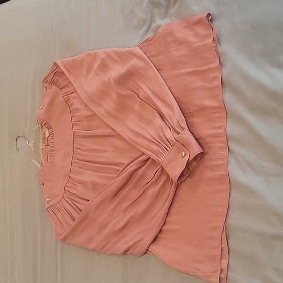 Loft Ruffle Neck Top - Picture 9 of 9